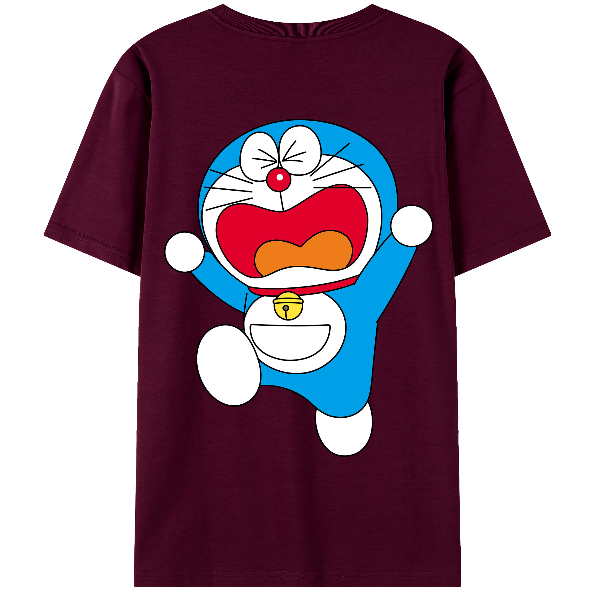 （画像用） ドラえもん Doraemon レディース半袖Tシャツ(バックプリント)